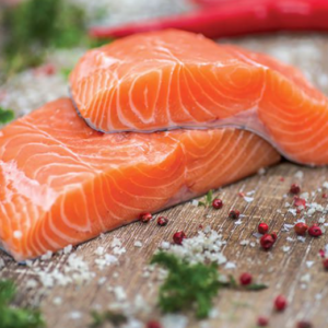 Zalmfilets (2 stuks, ~300g)